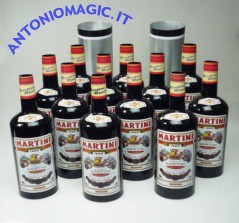 Moltiplicazione delle bottiglie Martini (12) Con Liquido 